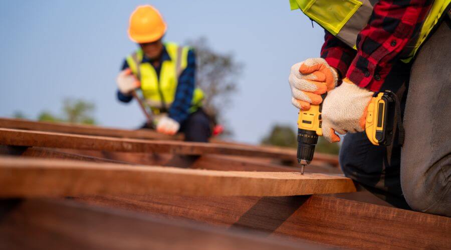 Professional New roof installation in Lake City, KS